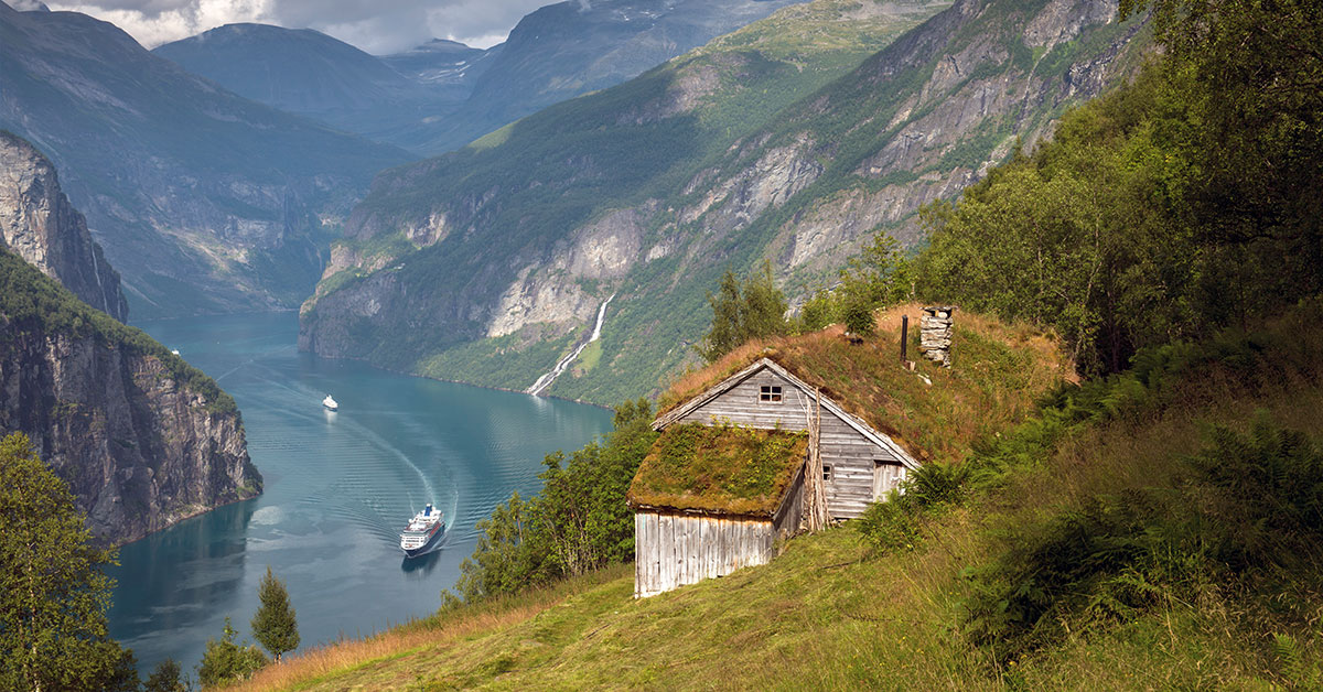 Blomberg ved Geirangerfjorden